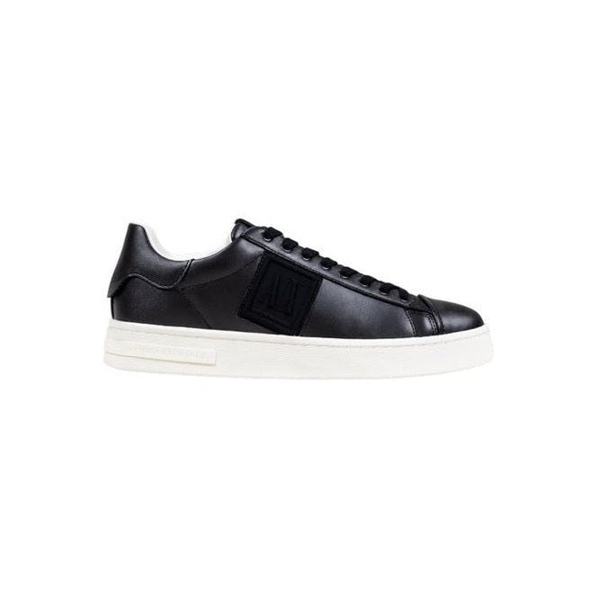 Armani Exchange Black Polyester Men's Low Top Sneakers - Designer | Mens Edit