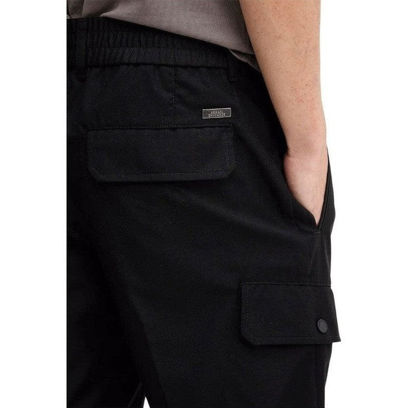 Armani Exchange Tailored Trousers in Black