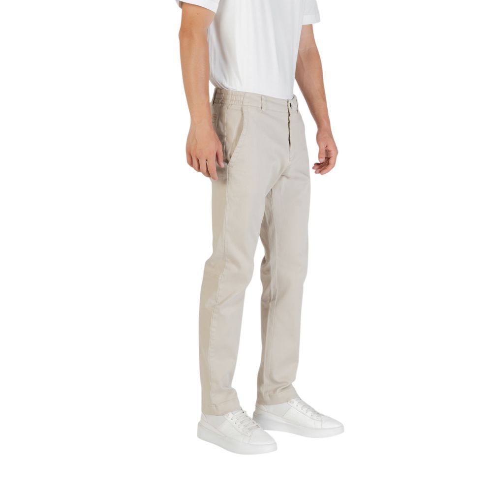 Hugo Boss Polyester Casual Trousers in Beige