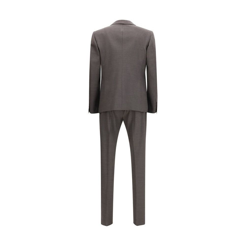 Dsquared² Fleece Wool Two-Piece Suit in Gray