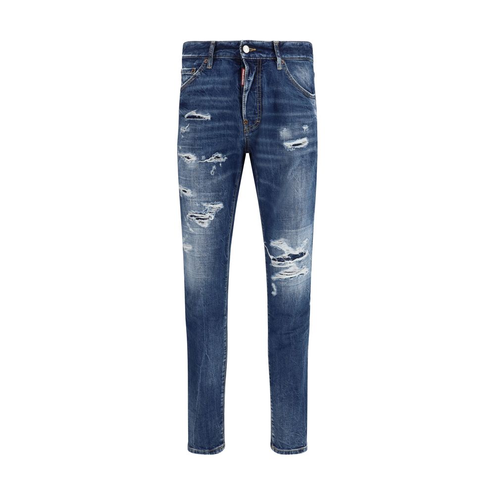 Dsquared² Slim Fit Jeans in Blue mens luxury fashion - Mens Edit