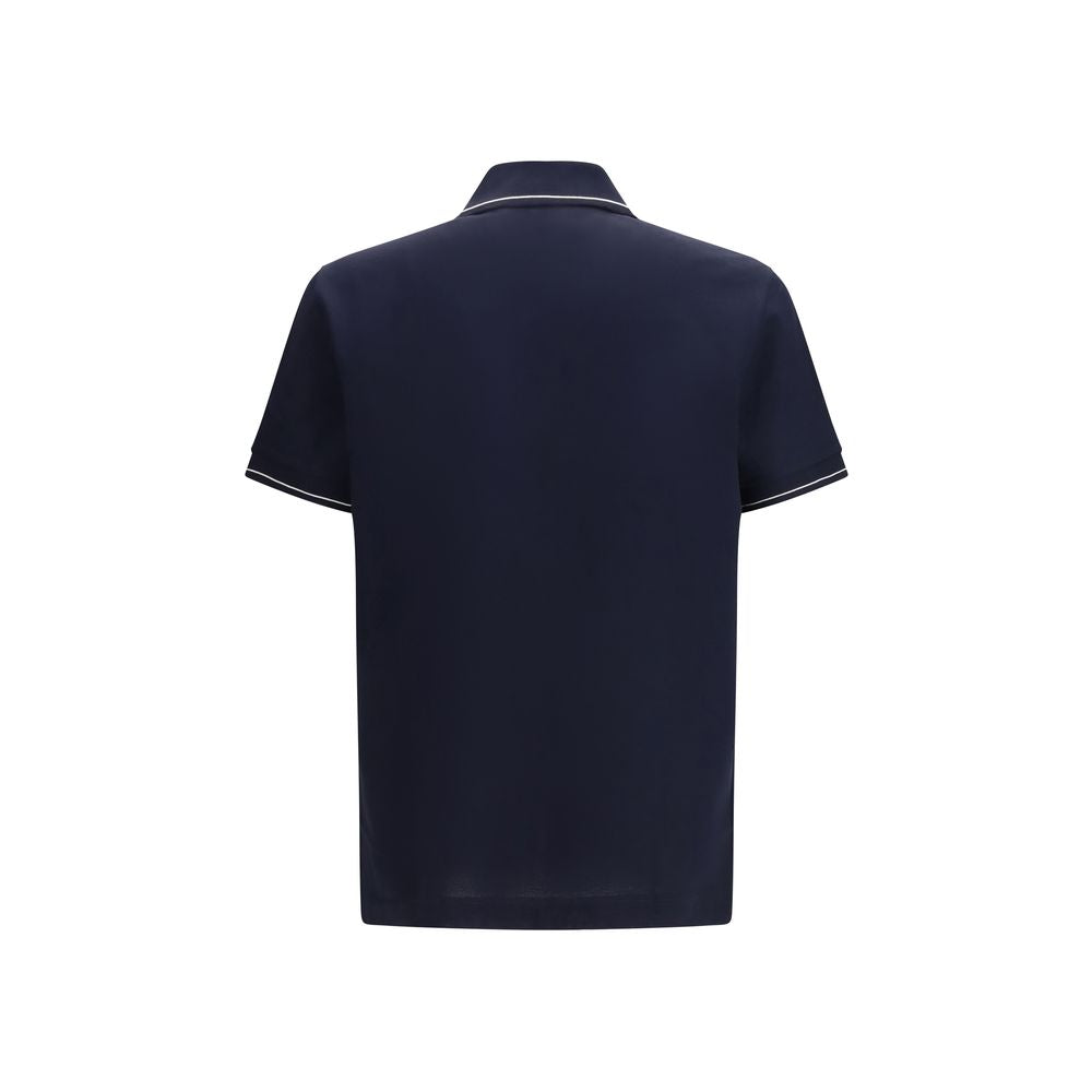 Ferragamo Βαμβακερό Polo σε Μπλε