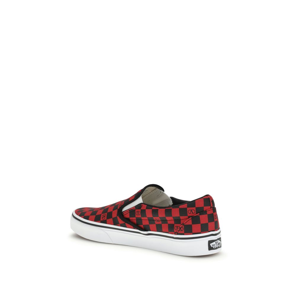 Valentino Garavani x Vans Cotton Sneakers in Multicolor