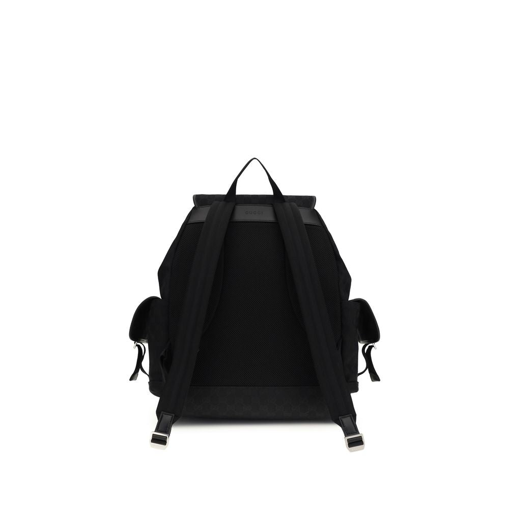 Gucci GG Fabric Backpack in Black