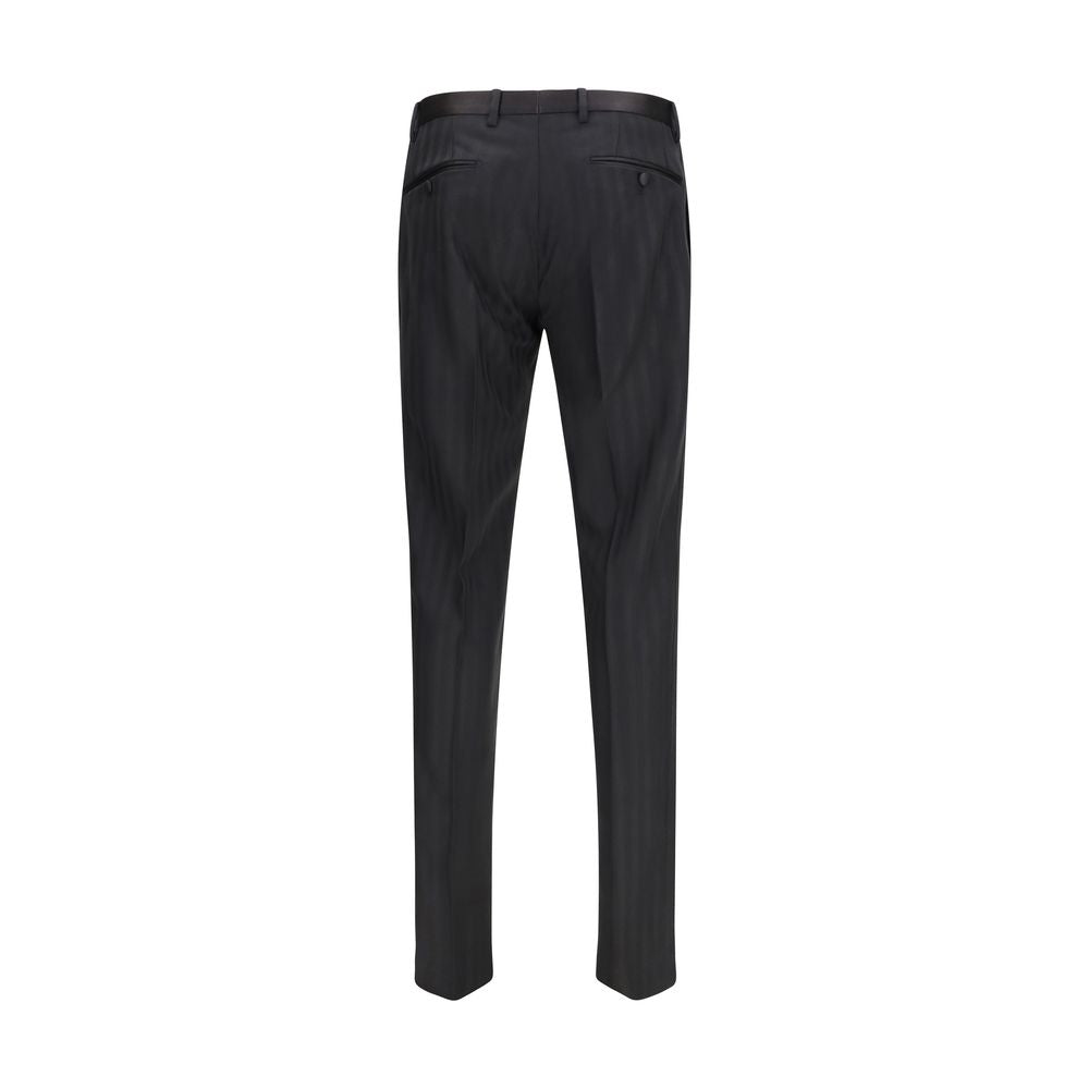 Dolce & Gabbana Wool Dress Trousers in Black