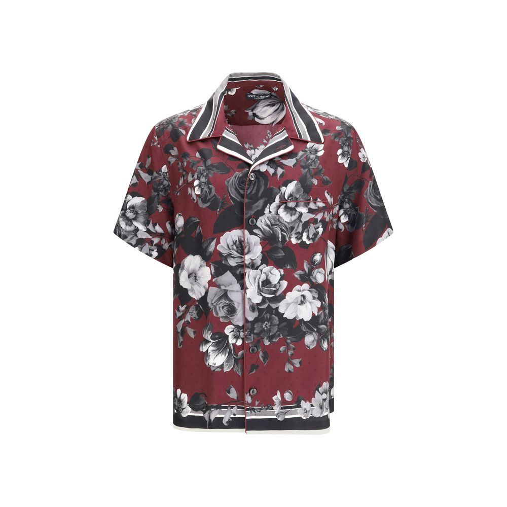 Dolce & Gabbana 100% Silk Shirt in Multicolor