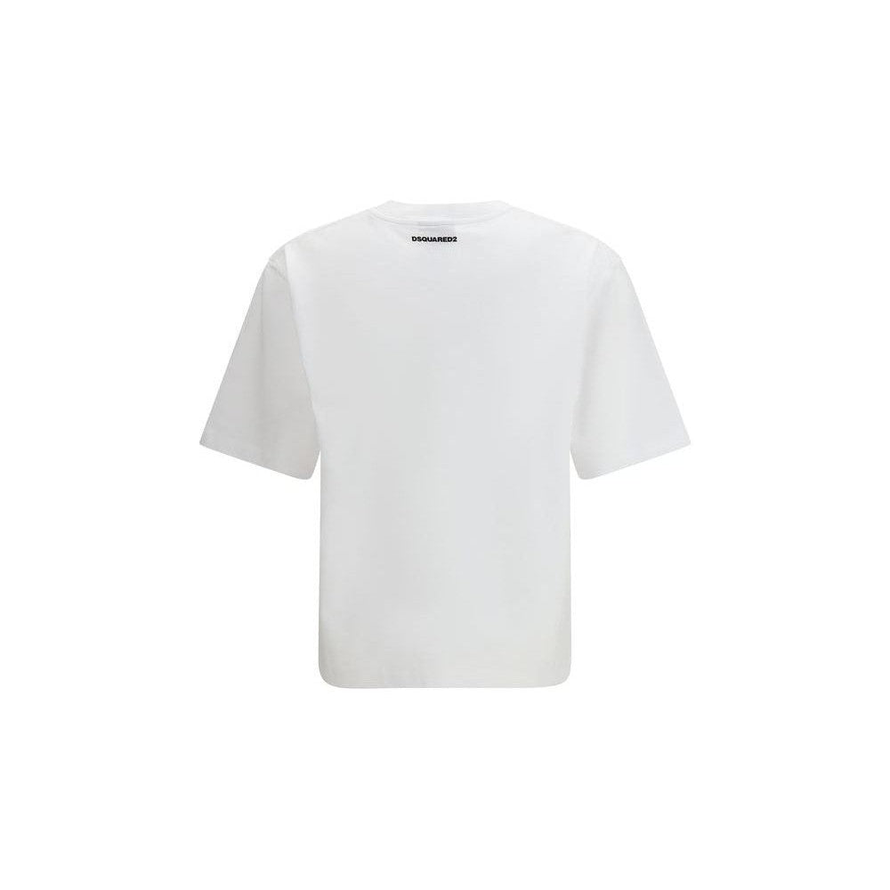 Dsquared² Cotton T-Shirt in White