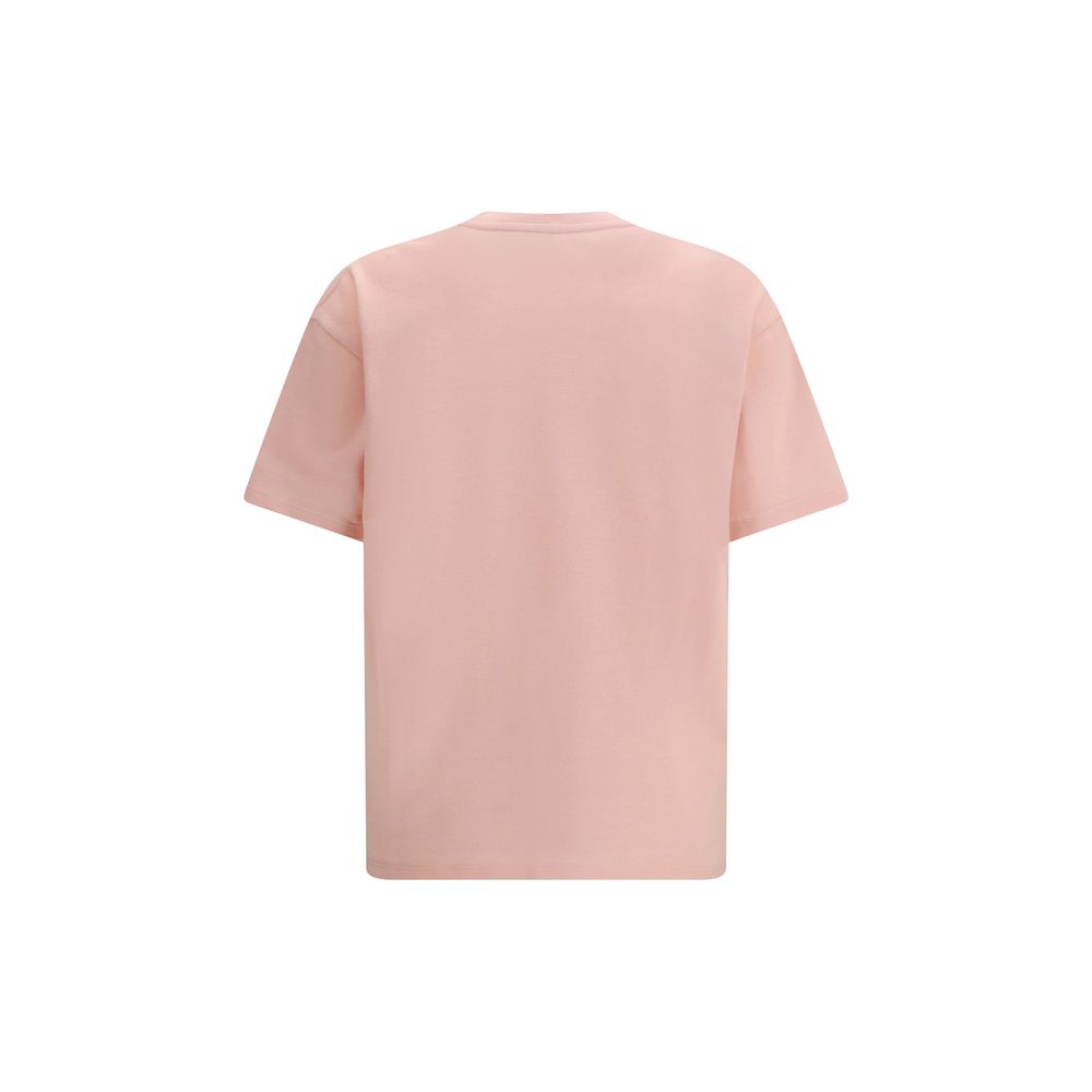 Saint Laurent Cotton Piqué T-Shirt in Multicolour