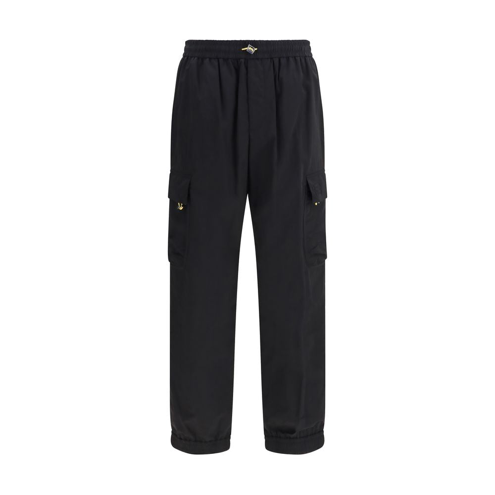 Black Polyamide Cargo Pants mens luxury fashion - Mens Edit