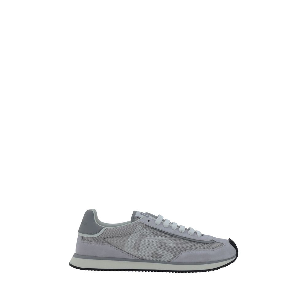 Gray Fabric Athletic Sneakers mens luxury fashion - Mens Edit