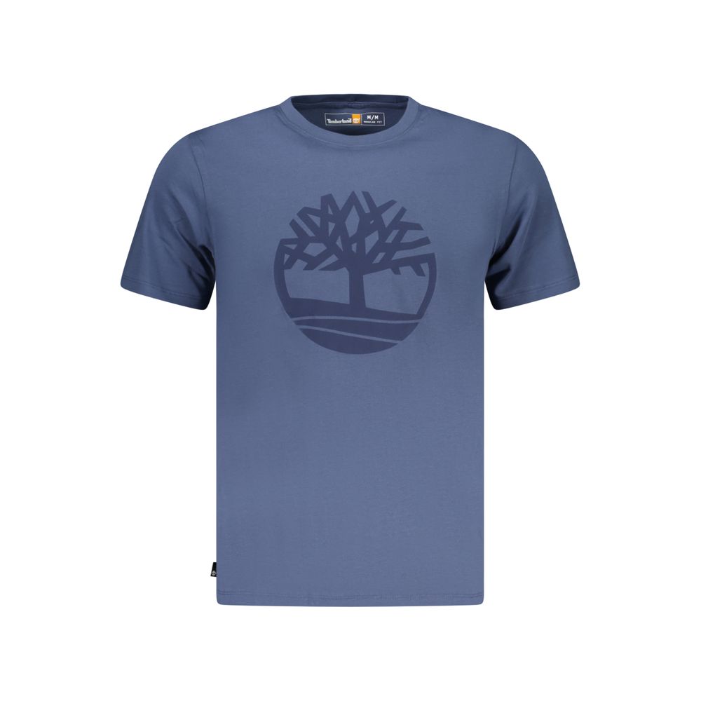 Timberland Blue Cotton T-Shirt