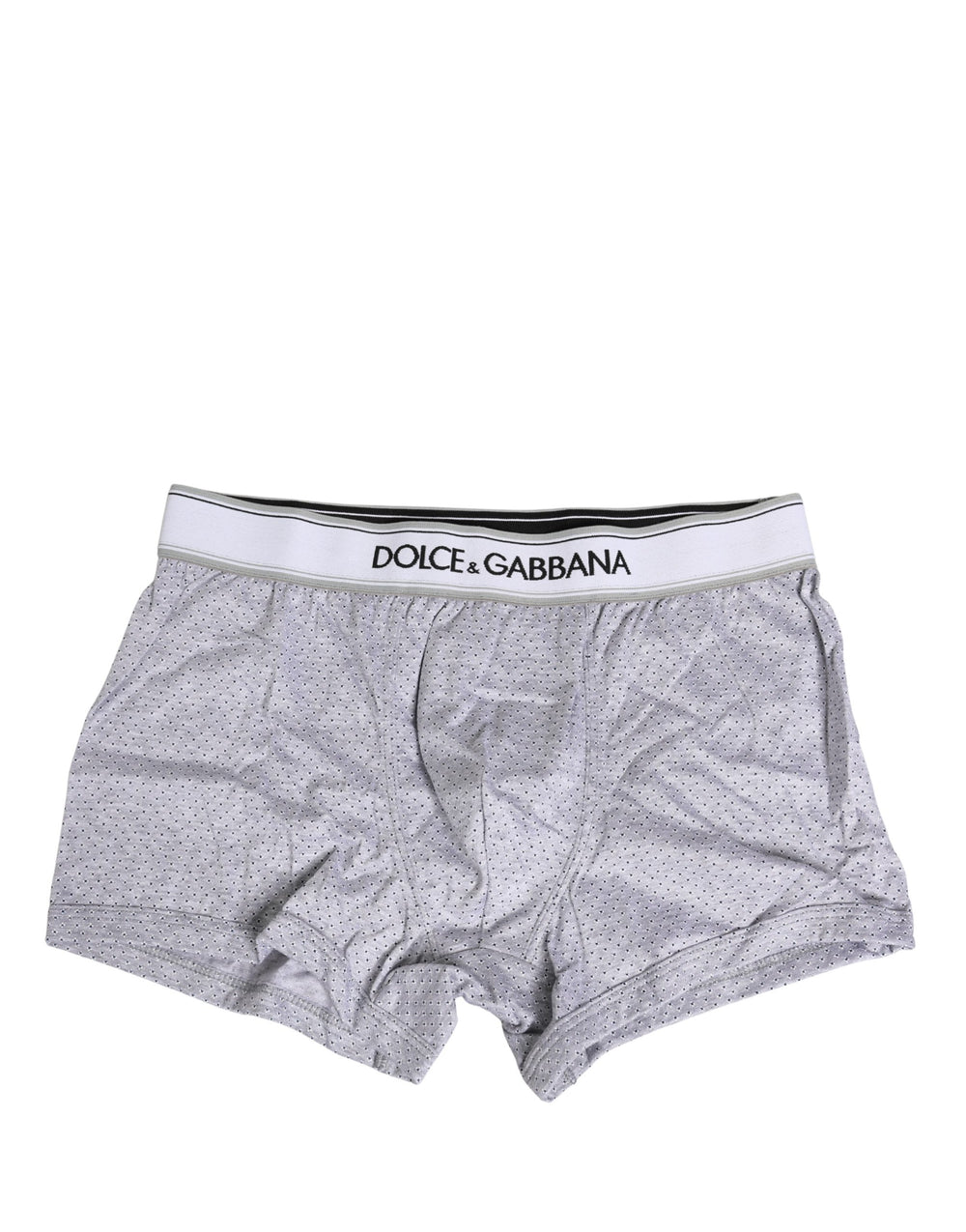 Dolce & Gabbana 100% Cotton Regular Boxer in Grey