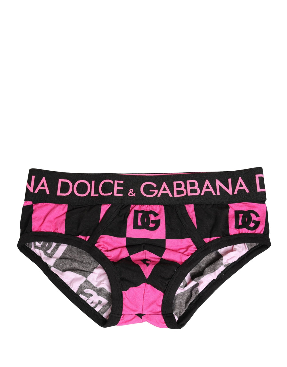 Dolce & Gabbana Brando Brief in Black and Pink