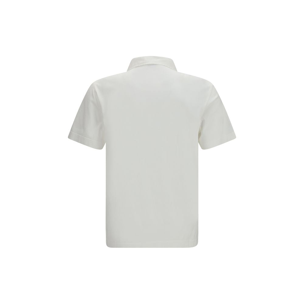 Burberry Cotton Piqué Polo Shirt in White