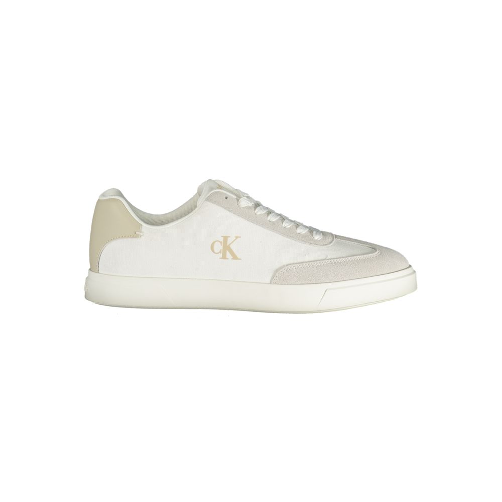 White Polyurethane Men Sneaker mens luxury fashion - Mens Edit