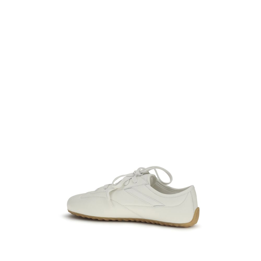 Alexander McQueen Δερμάτινα Sneakers από Δέρμα Μοσχαριού σε Λευκό
