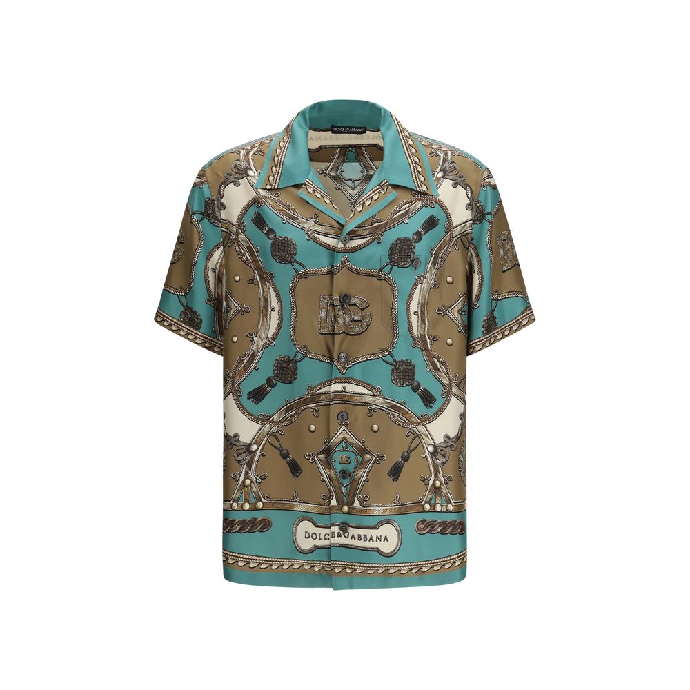 Multicolor Silk Pattern Shirt mens luxury fashion - Mens Edit