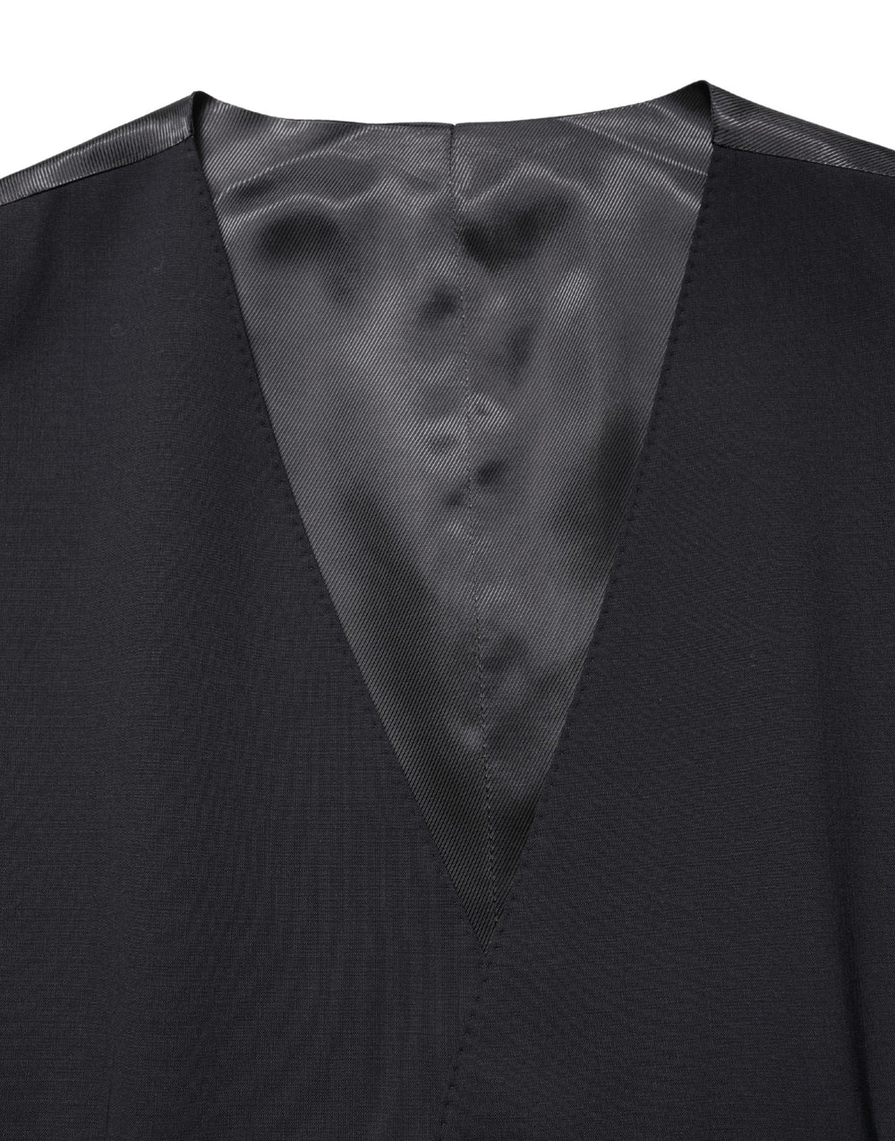 Dolce & Gabbana Virgin Wool Waistcoat in Black