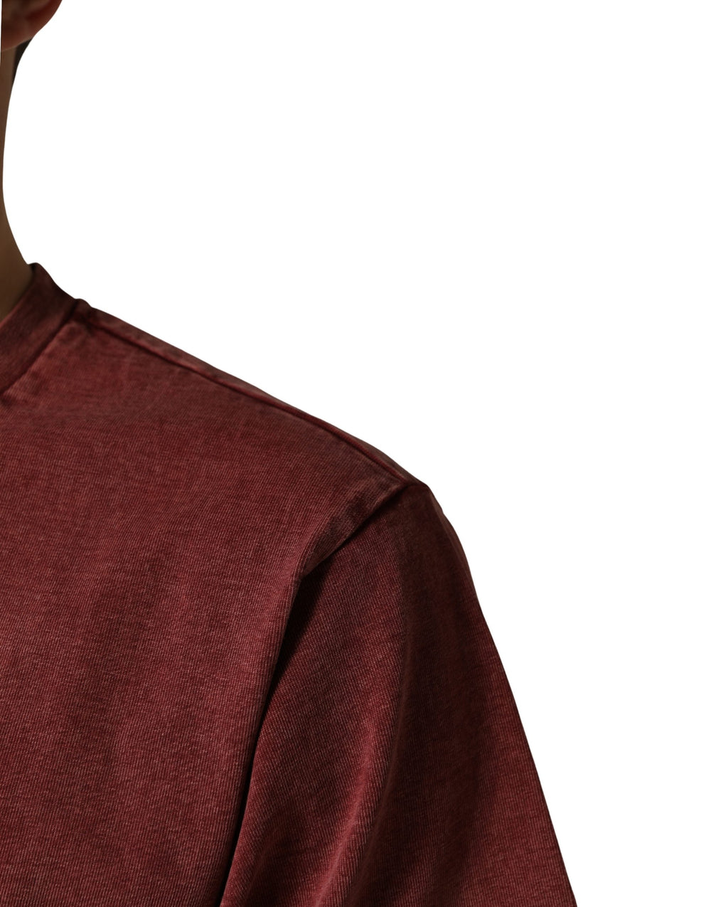 Dolce & Gabbana Cotton T-shirt in Maroon