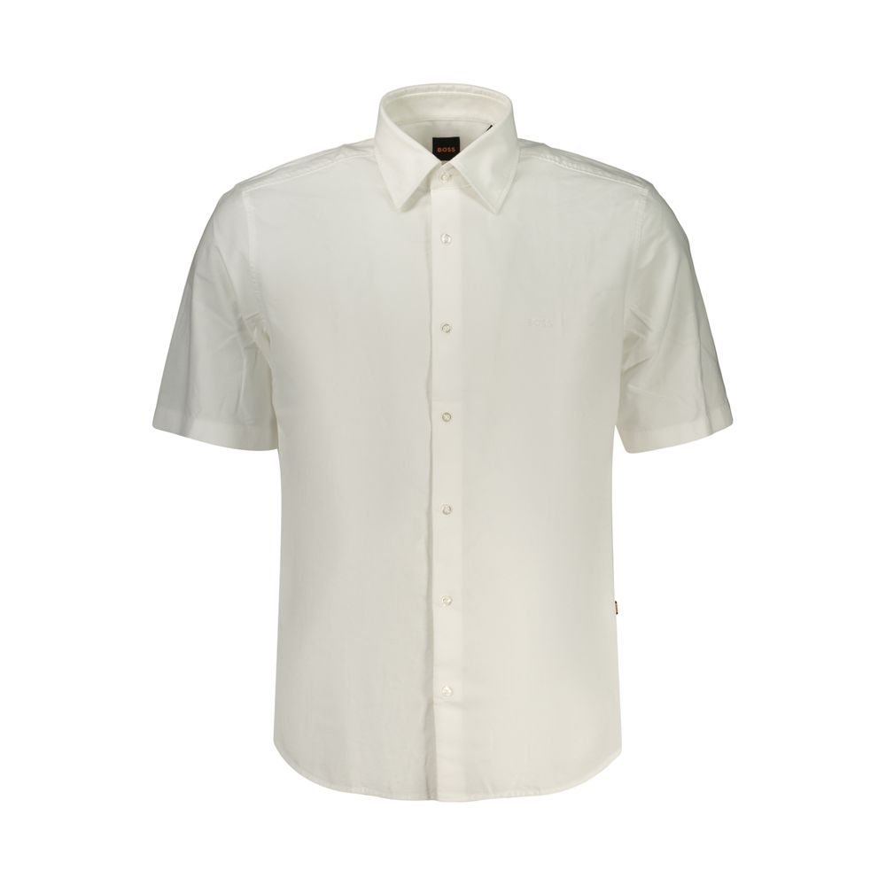 Bianco Cotton Men Shirt mens luxury fashion - Mens Edit