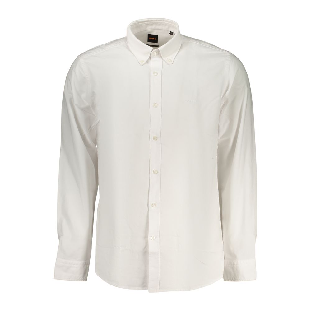 Hugo Boss 100% Cotton Shirt in White