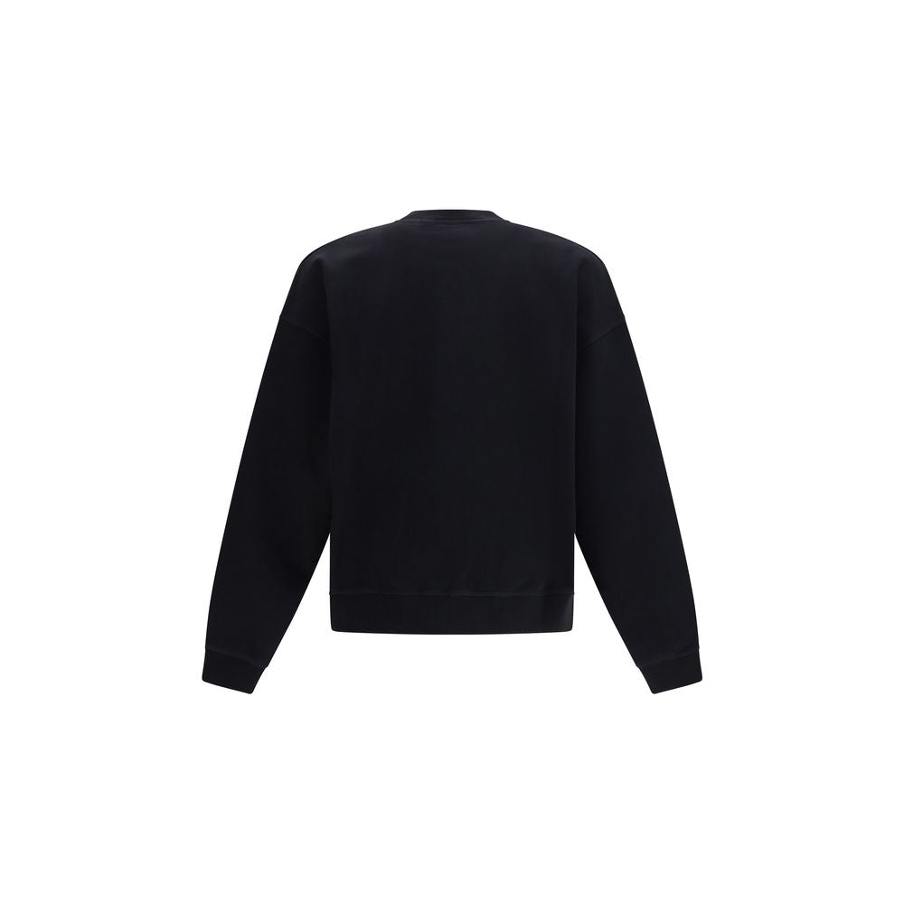 Dsquared² Textured Cotton Jersey Sweatshirt in Black