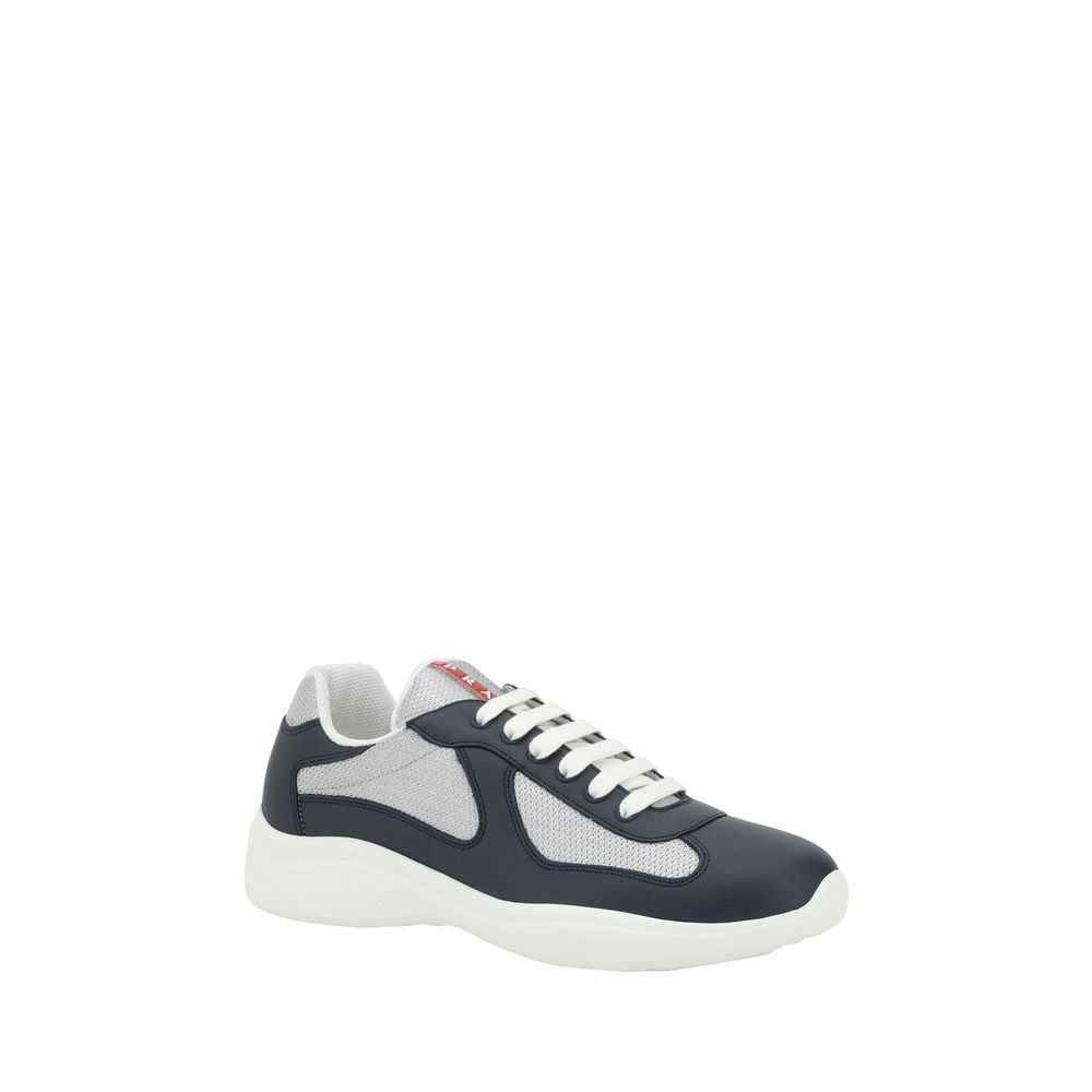 Prada Sneakers από 100% πολυαμίδιο σε Μπλε