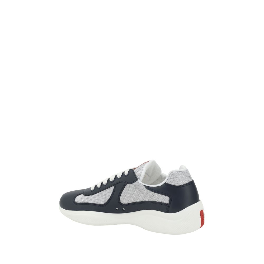 Prada Sneakers από 100% πολυαμίδιο σε Μπλε