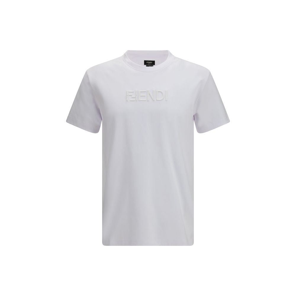 Fendi Βαμβακερό T-Shirt σε Λευκό