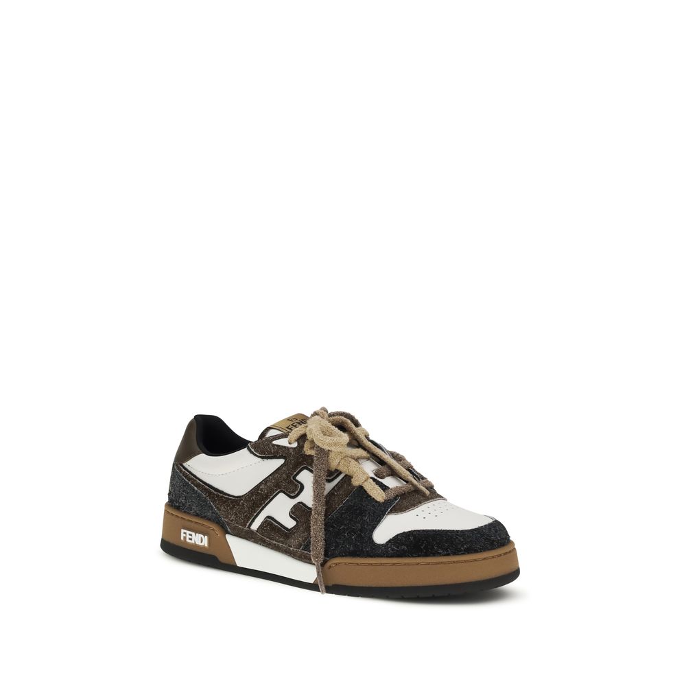 Fendi Sneakers από δέρμα μοσχαριού σε Πολύχρωμο