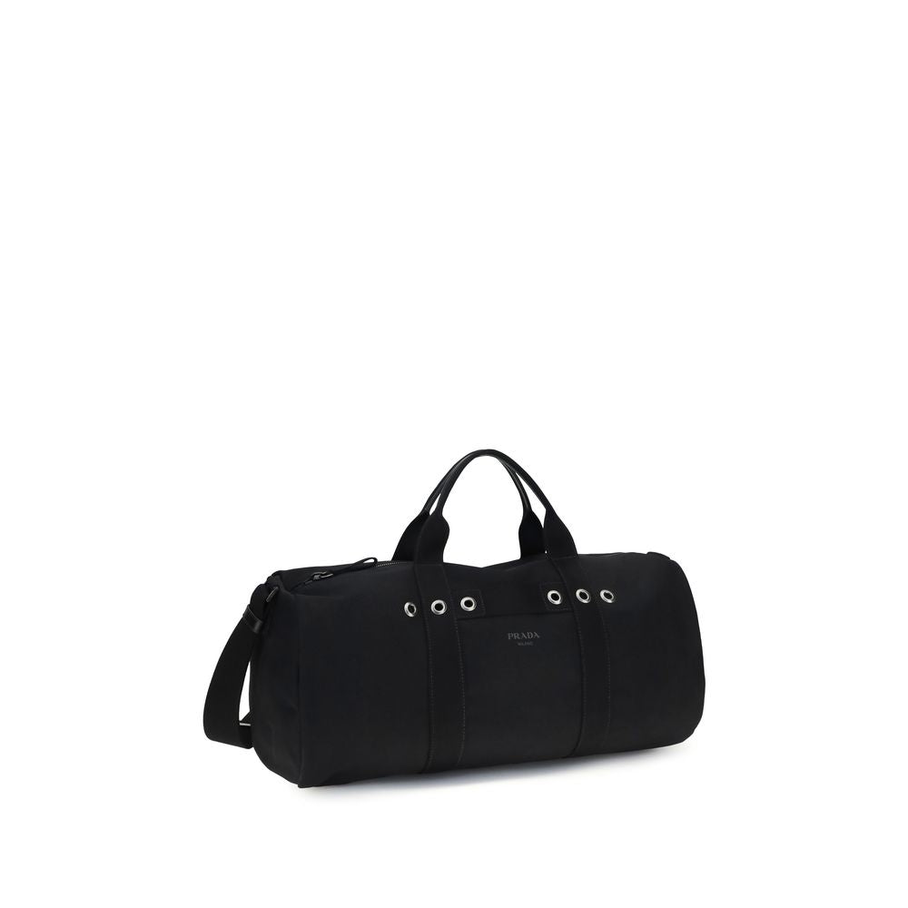 Prada Travel Bag in Cotton Canvas