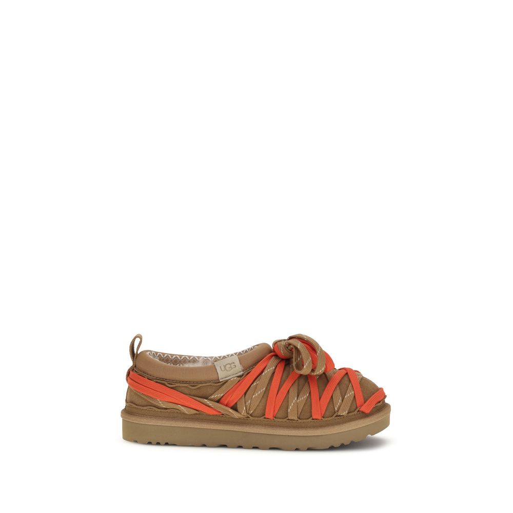 UGG Tasman Lace Suede Sandals in Multicolour