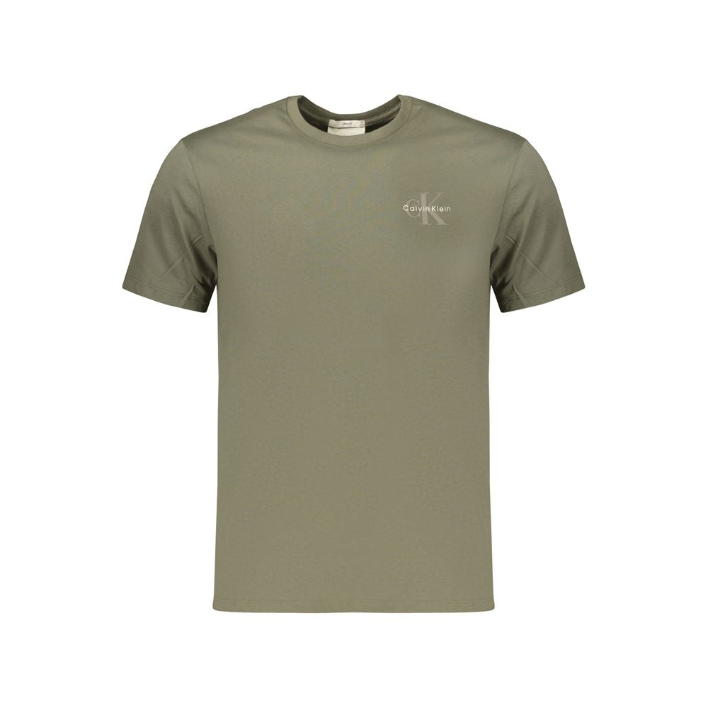 Green Cotton Men's T-Shirt mens luxury fashion - Mens Edit
