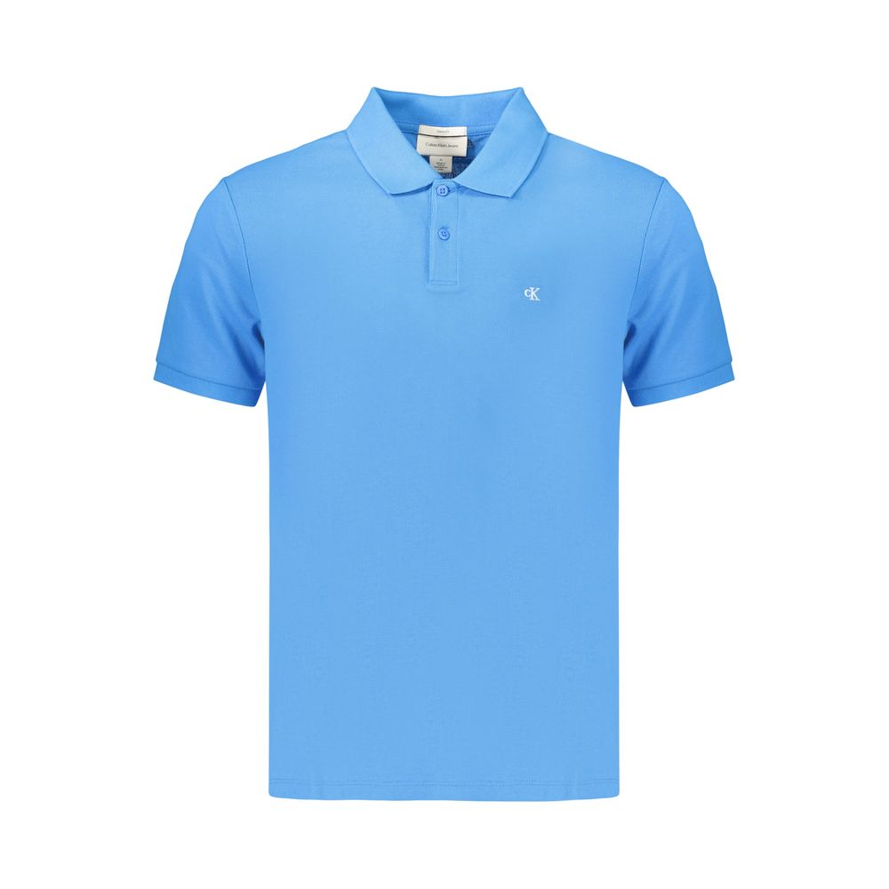Azzurro Cotton Men's Polo mens luxury fashion - Mens Edit