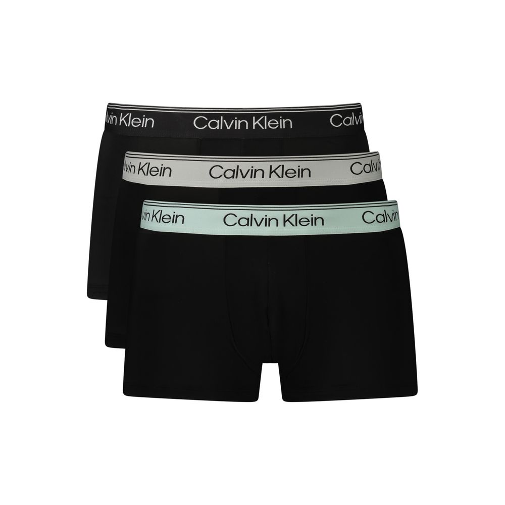 Black Polyester Men's Boxer mens luxury fashion - Mens Edit
