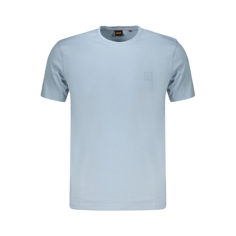 Azzurro Cotton Men's T-Shirt mens luxury fashion - Mens Edit