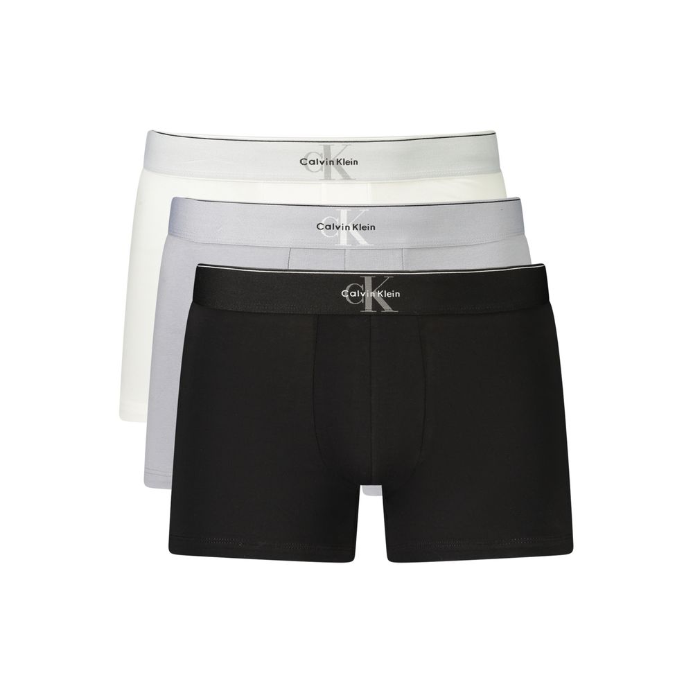 Grey Cotton Men's Boxer mens luxury fashion - Mens Edit