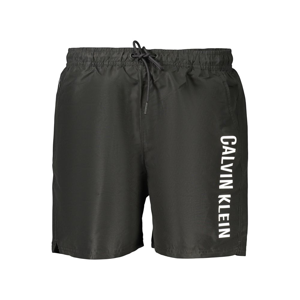 Black Polyester Men's Short mens luxury fashion - Mens Edit
