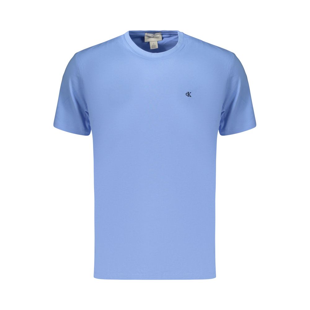 Azzurro Cotton Men's T-Shirt mens luxury fashion - Mens Edit