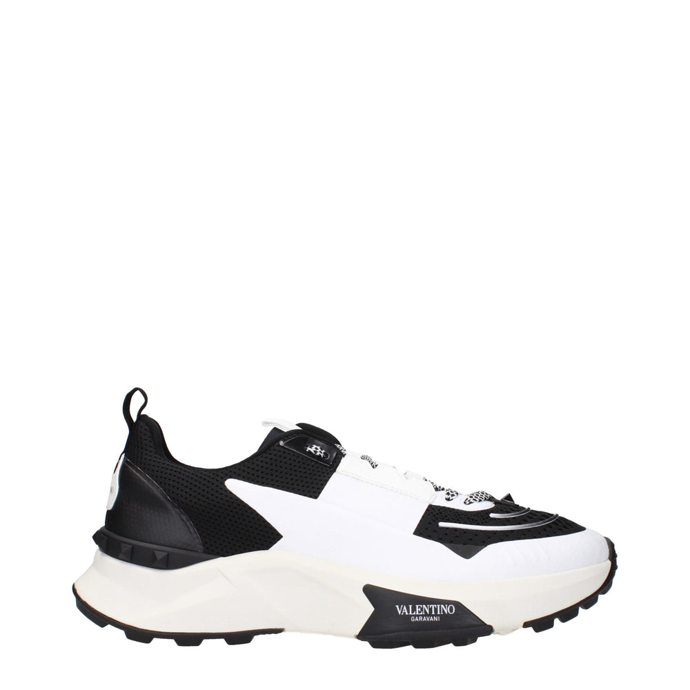 Valentino Garavani Fabric Sneakers in Black