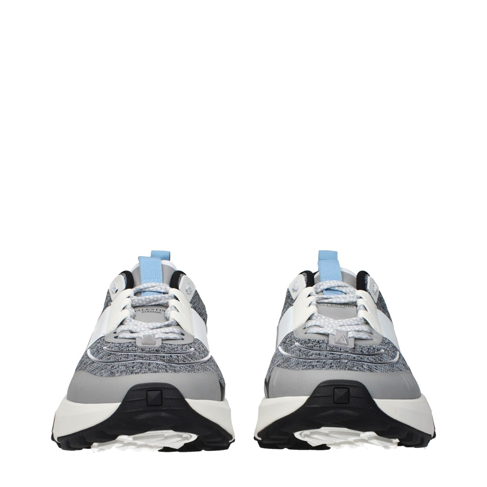 Valentino Garavani Fabric Sneakers in Grey