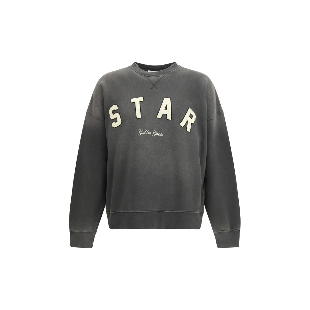 Golden Goose Cotton Sweatshirt in Grey