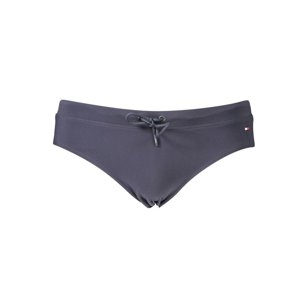 Blue Polyester Men's Swimwear mens luxury fashion - Mens Edit