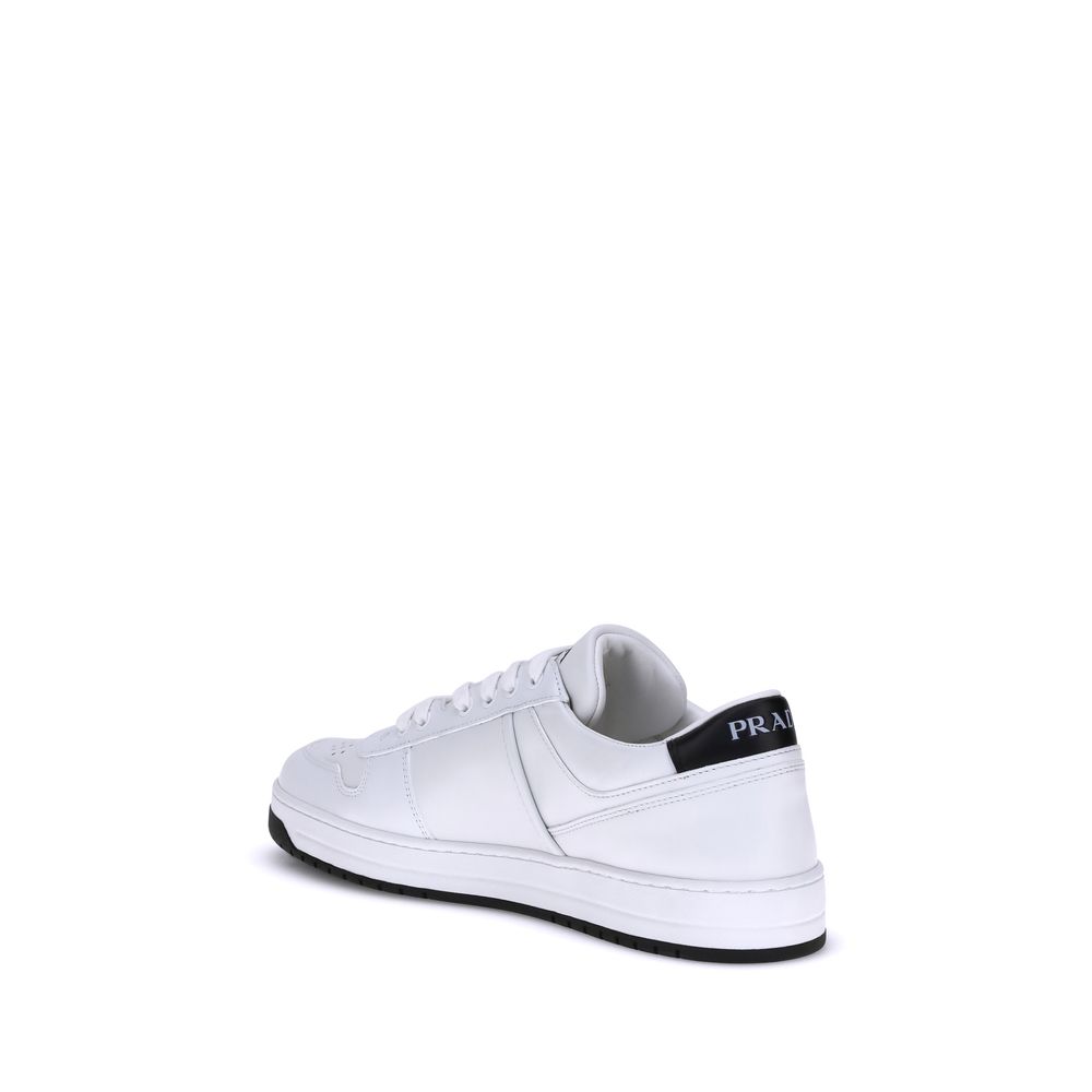 Prada Δερμάτινα Sneakers Low-Top σε Λευκό