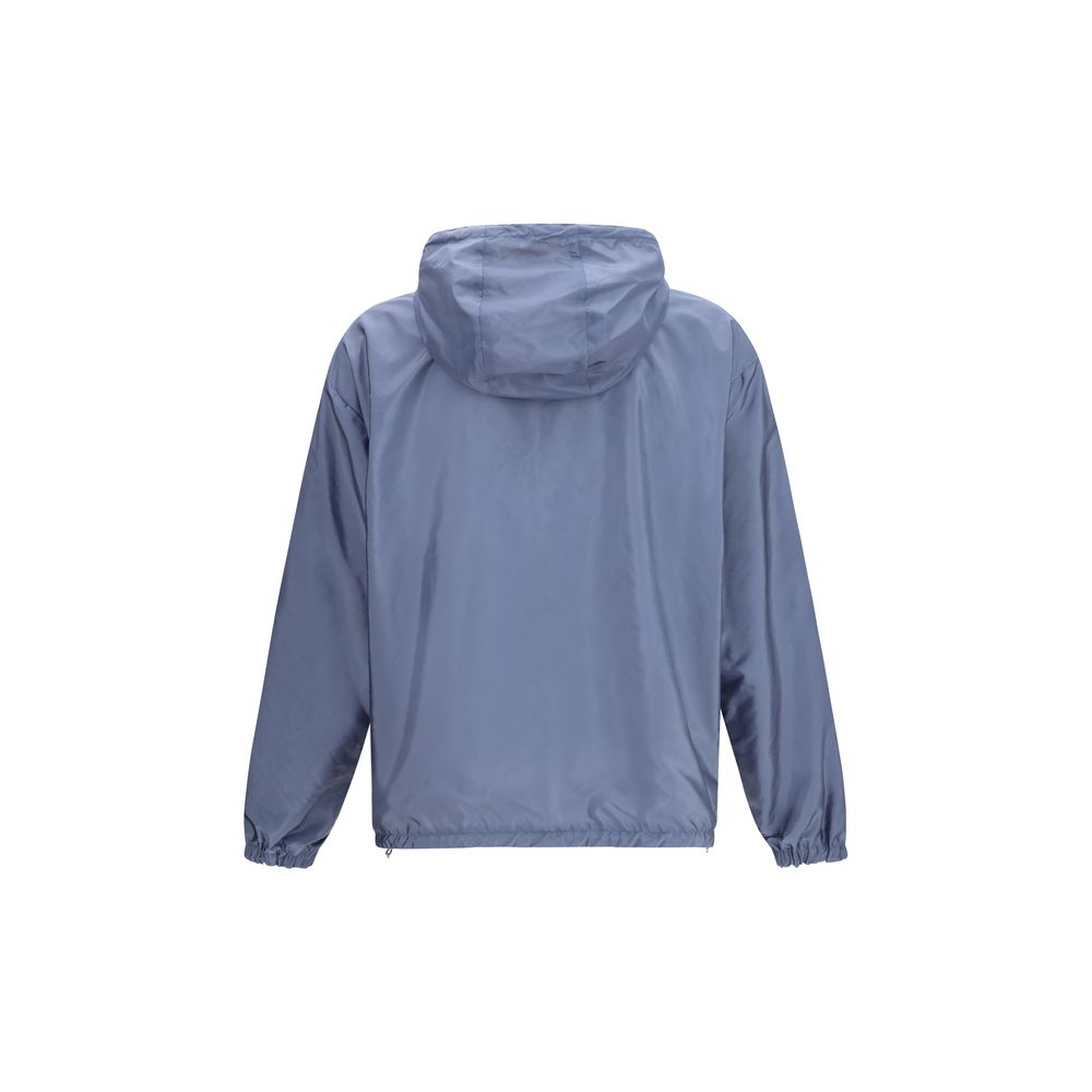 Prada Recycled Polyamide Shell Jacket in Beige