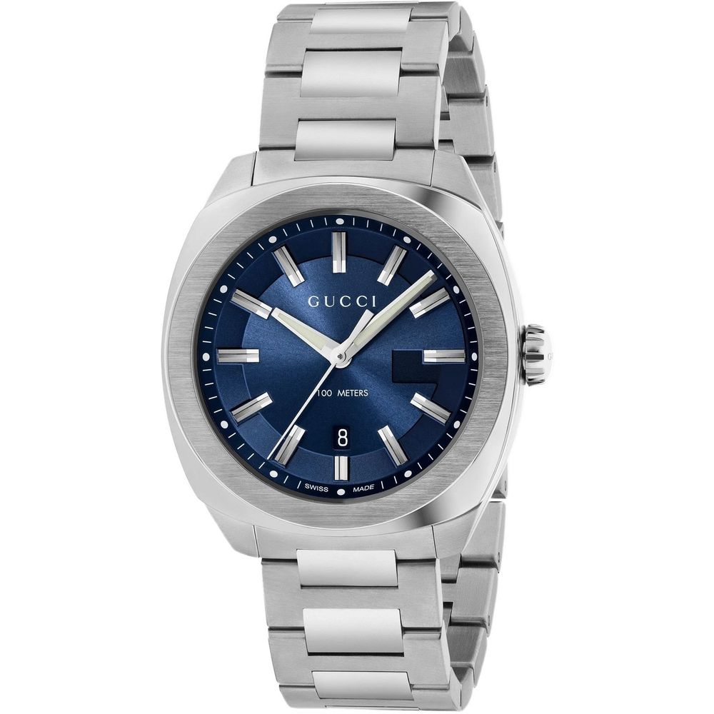 Gray Stainless Steel Dress Watch mens luxury fashion - Mens Edit