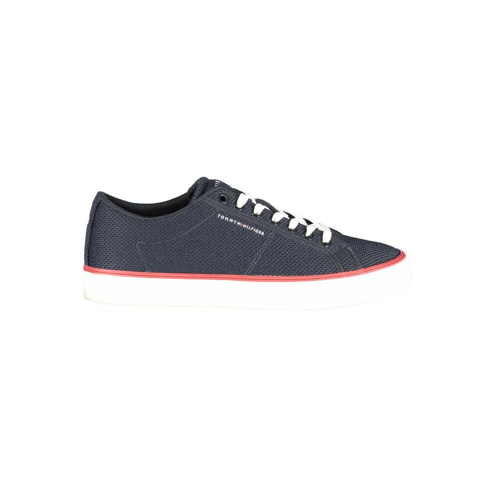 Blue Polyester Men's Sneaker mens luxury fashion - Mens Edit