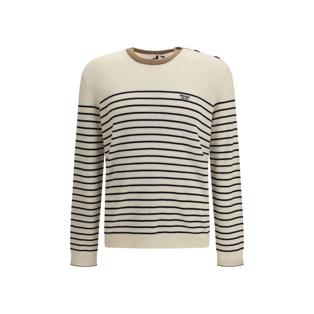 Prada Multicolour Wool-Blend Sweater