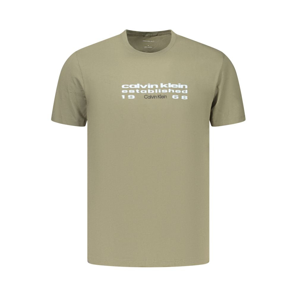Green Cotton Men's T-Shirt mens luxury fashion - Mens Edit
