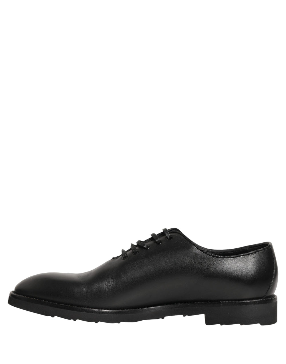 Dolce & Gabbana Calf Leather Oxford Shoes in Black